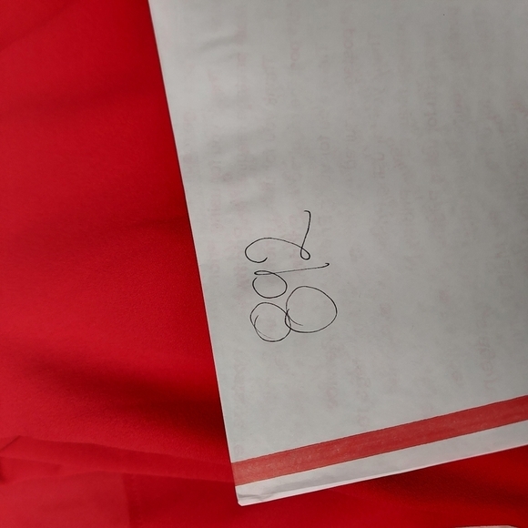 Express Red Long Sleeve Fit & Flare Casual Midi Dress 892 - Picture 10 of 10